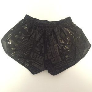 Lululemon Hotty Hot Short II Black 2.5" Manifesto